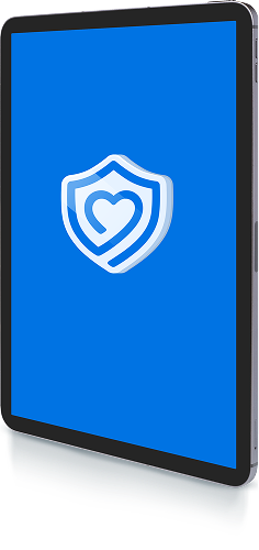 iPad with Securly logo