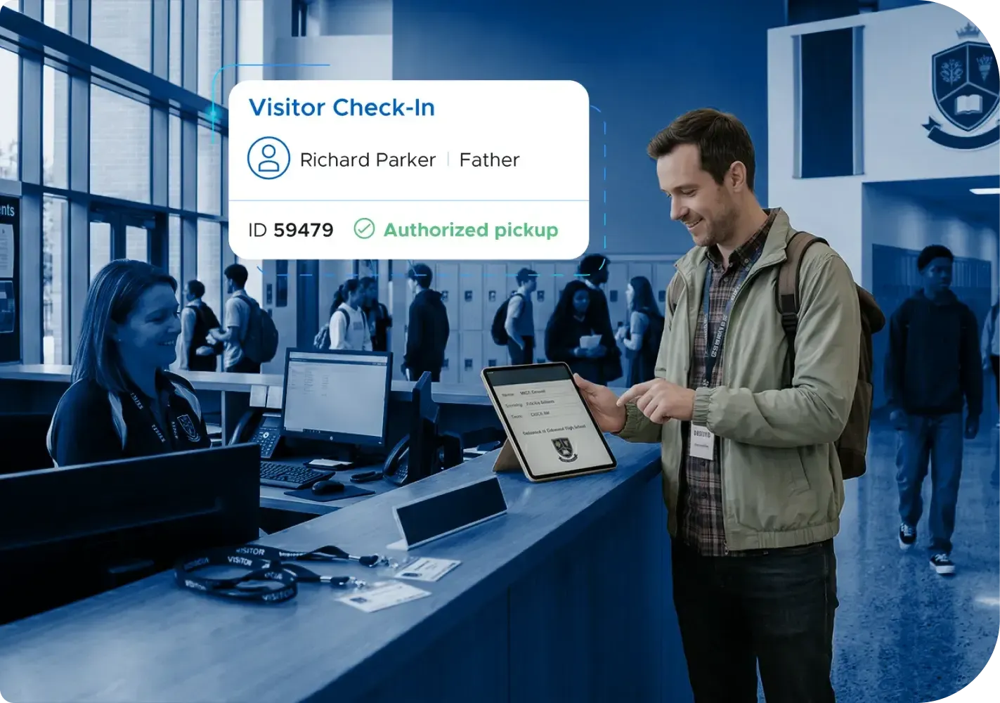 Visitor check-in