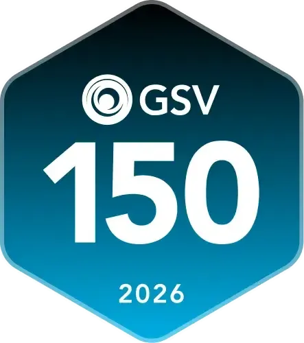 GSV 150 2026 badge