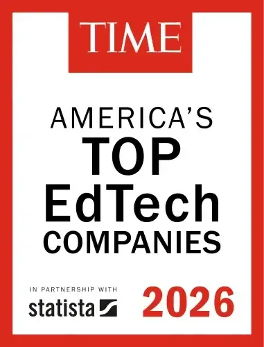 TIME America's Top EdTech Companies 2026 badge